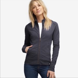 American Giant Moto Full Zip Sweatshirt